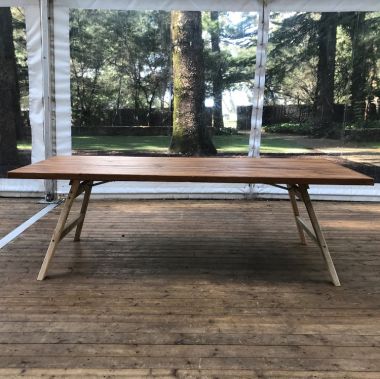 Timber Farmhouse Table - 2.4m x 1m