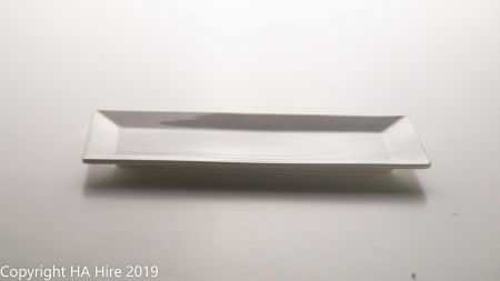 Rectangular Side Plate 10cm x 24cm (order on 10's)