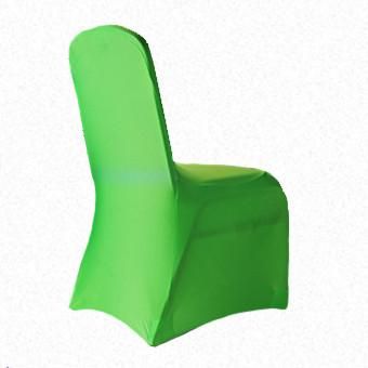 Fluro  Green Lycra  chair cover