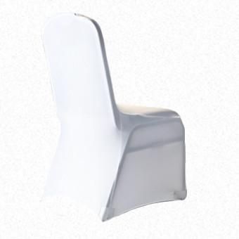 White Lycra  chair cover