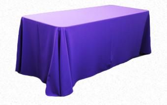 Purple 3.3m x 2.1m Trestle cloth