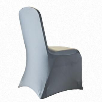 Silver Lycra  chair cover