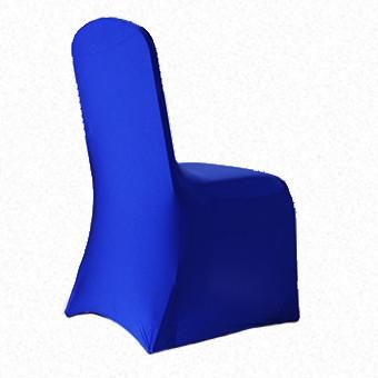 Royal Blue Lycra  chair cover