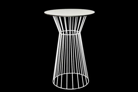 Wire Monroe Cocktail Table - White