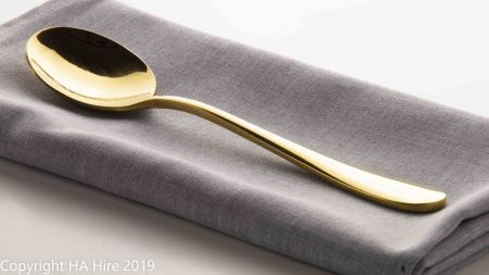 Gold Soup Spoon (order in 10's)