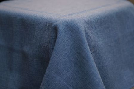 3.9m x 2.6m Chambray Linen Look BANQUET Cloth