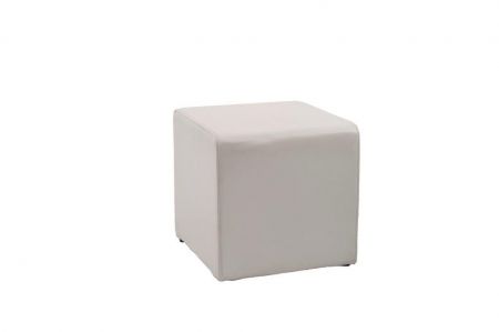 Ottoman - Cube - White