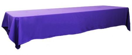 Purple 3m x 1.45 Trestle cloth